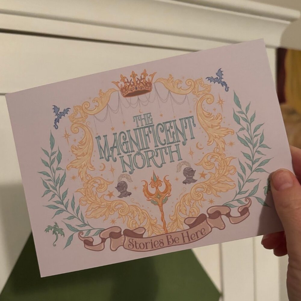 NWOT! Enchanted Oddities OUABH The Magnificent North Crest Art Print